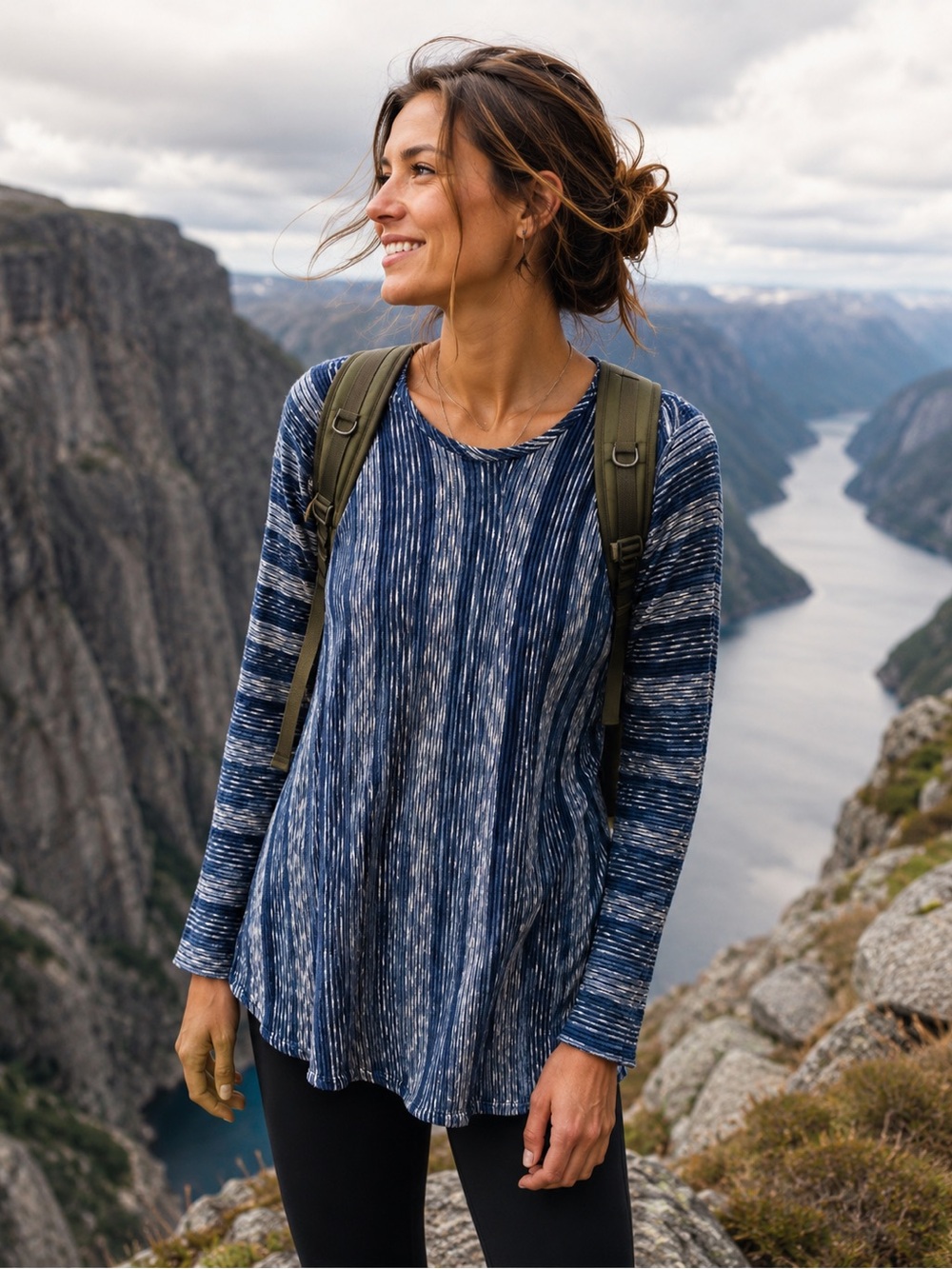 Bohemian Notations Knit Tunic
